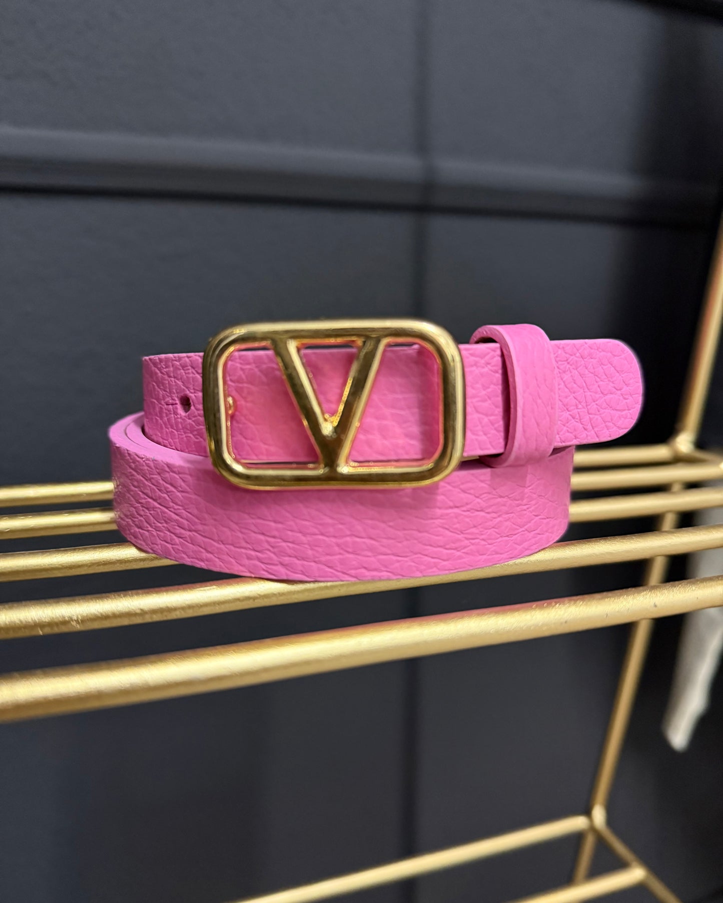 V Gürtel Echtleder viele Farben