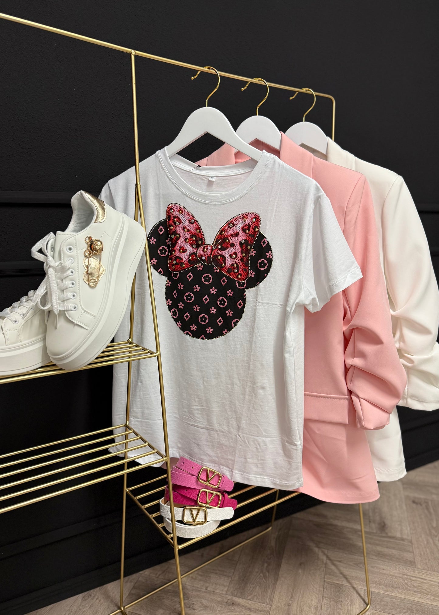 Blazer mit gerafften Ärmeln