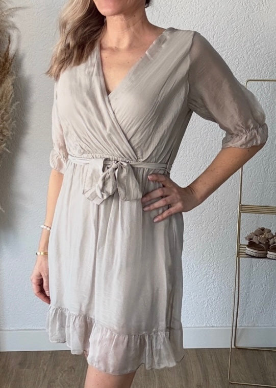 Kleid aus Seidenchiffon