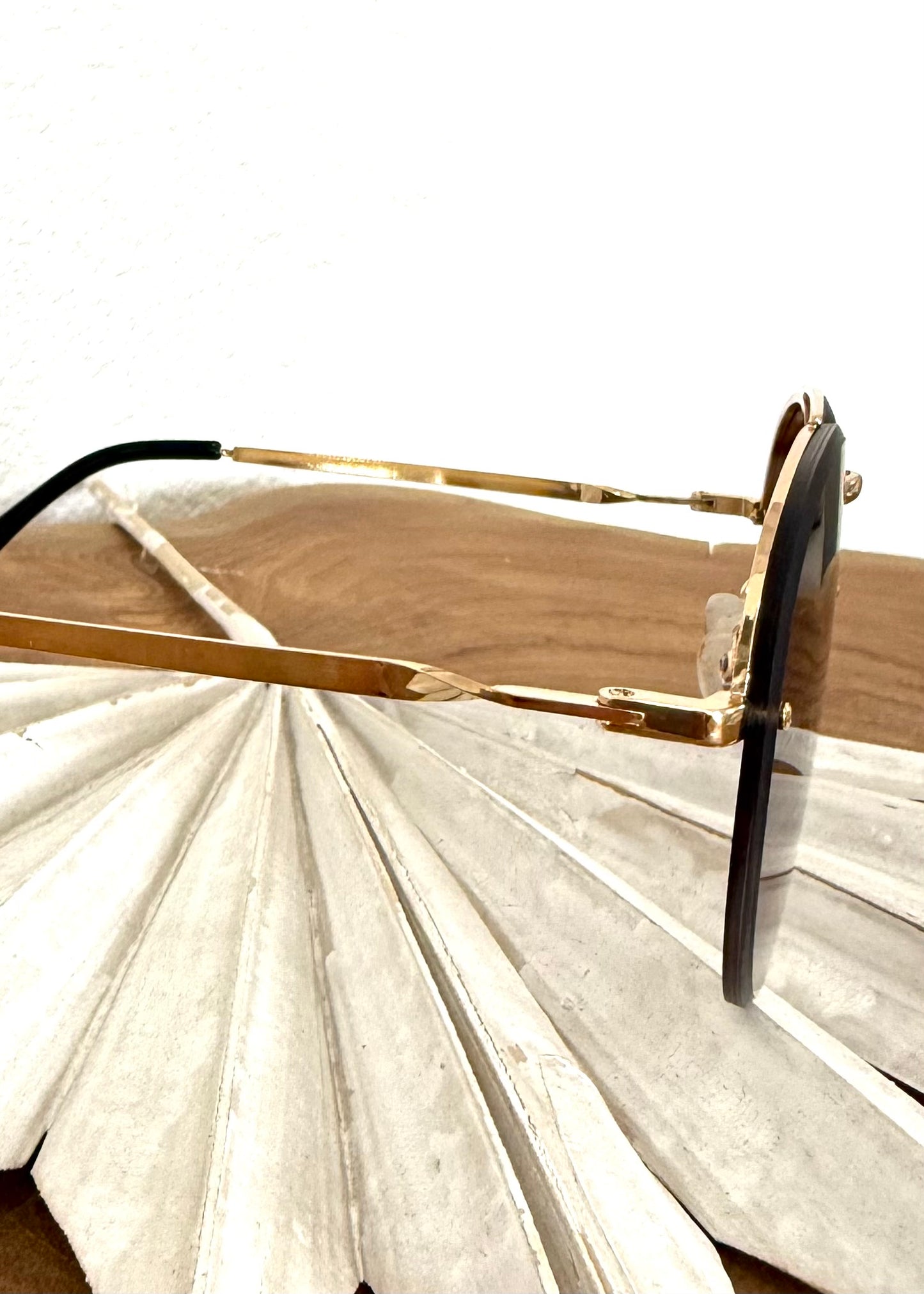 Piloten Sonnenbrille braun gold