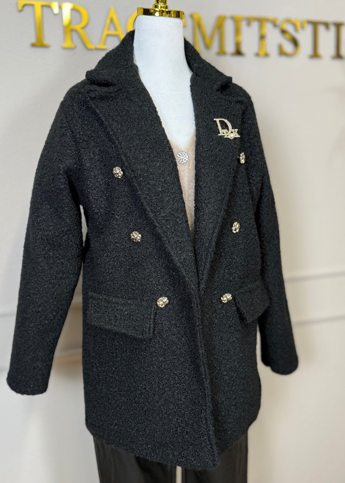 Edler Blazer mit Wollanteil in 2 Farben