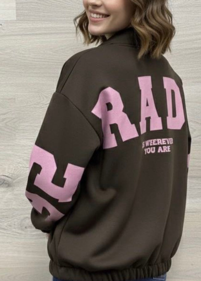 Sweatjacke in 2 Farben