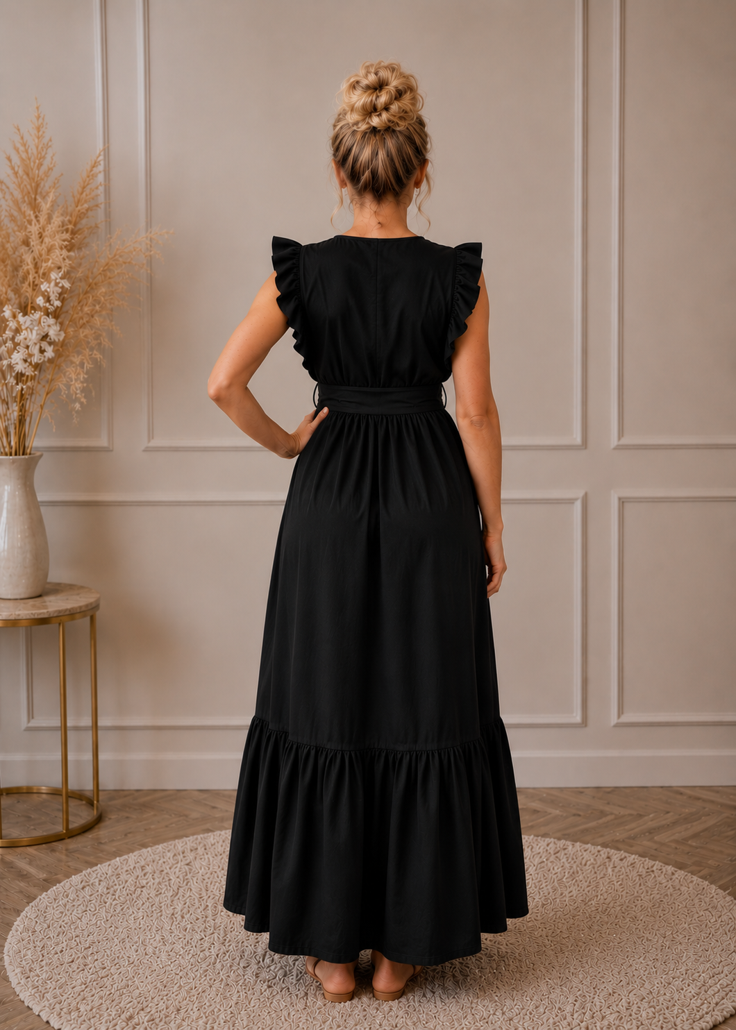 Maxikleid in 4 Farben