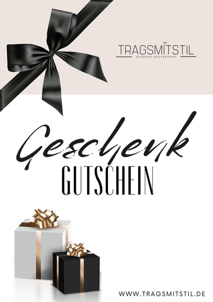 Geschenk Gutschein