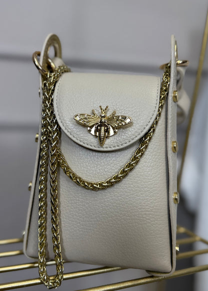 Echtleder Tasche „Bee“