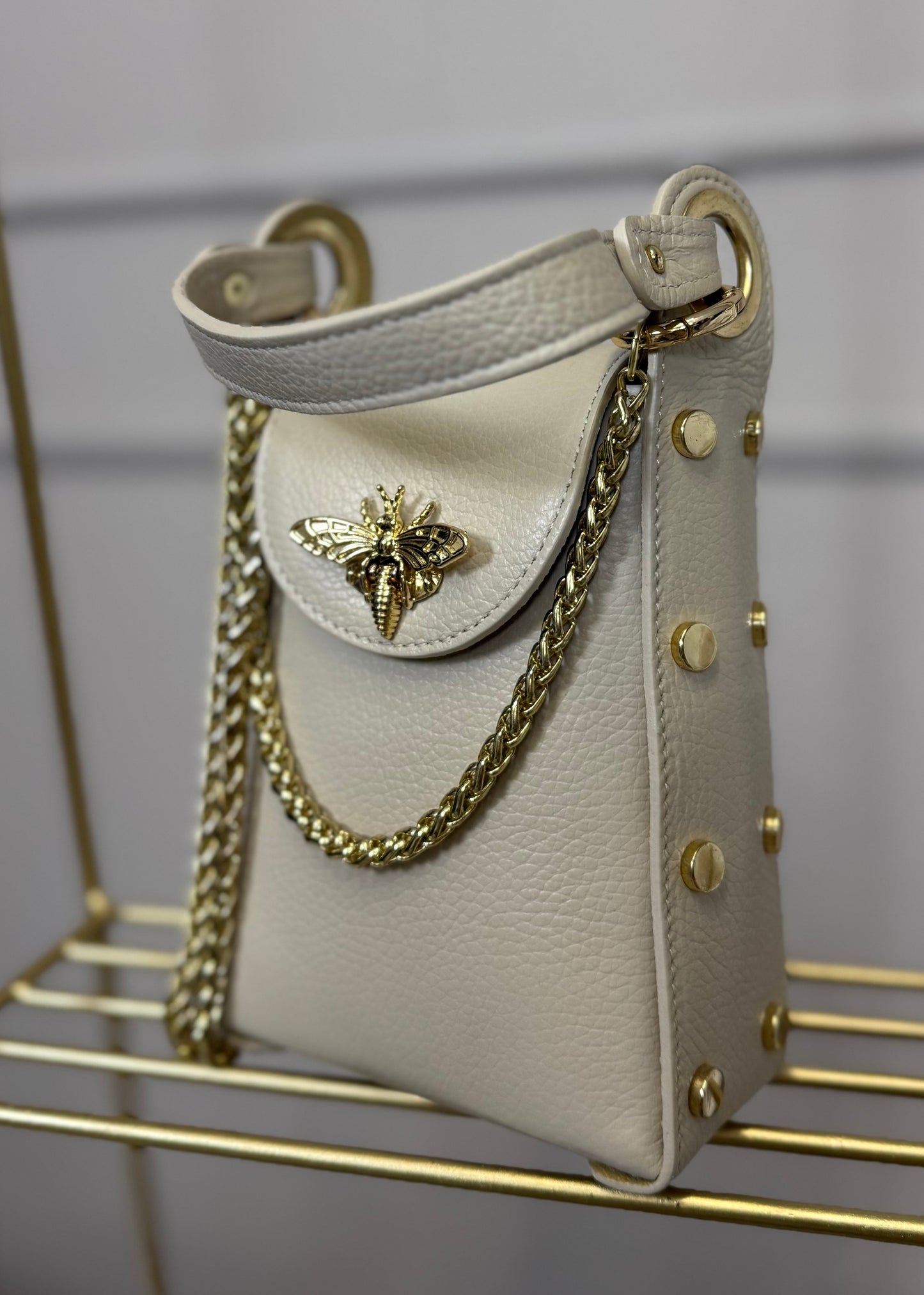 Echtleder Tasche „Bee“