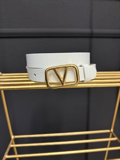 V Gürtel Echtleder viele Farben