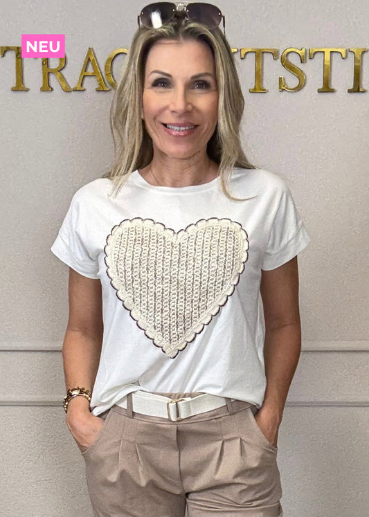 Boho T Shirt Herz