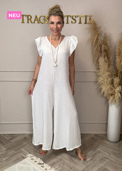 Jumpsuit mit Volants
