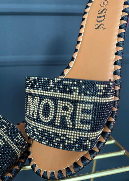 Sandalette Amore schwarz