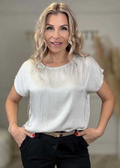 Shirt mit Spitze