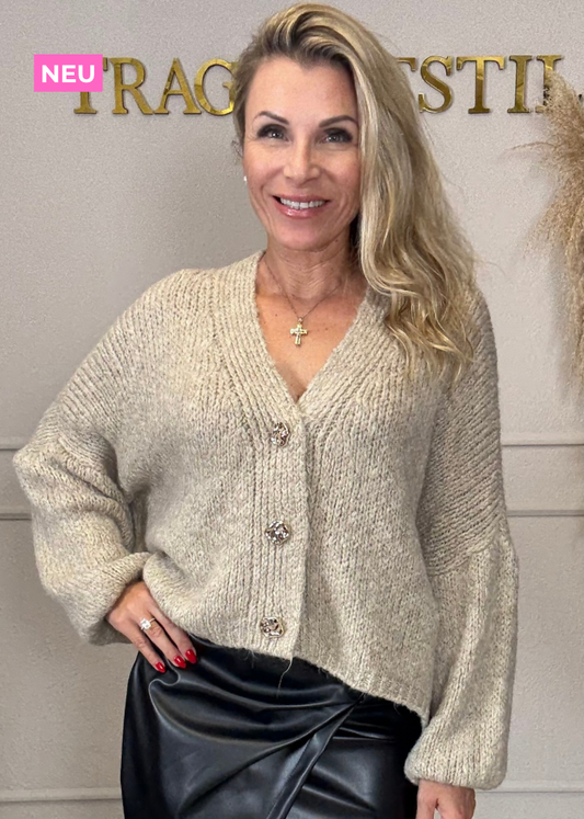 Kuschel Cardigan in 2 Farben