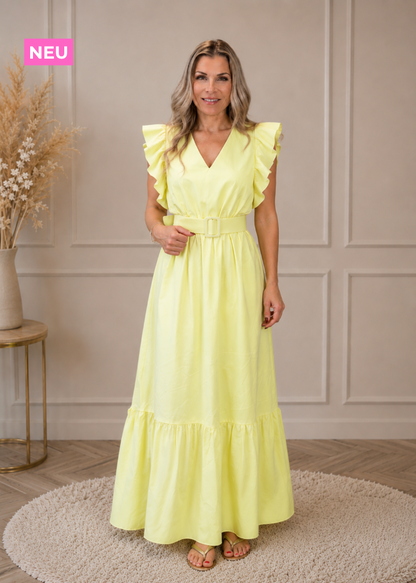 Maxikleid in 4 Farben
