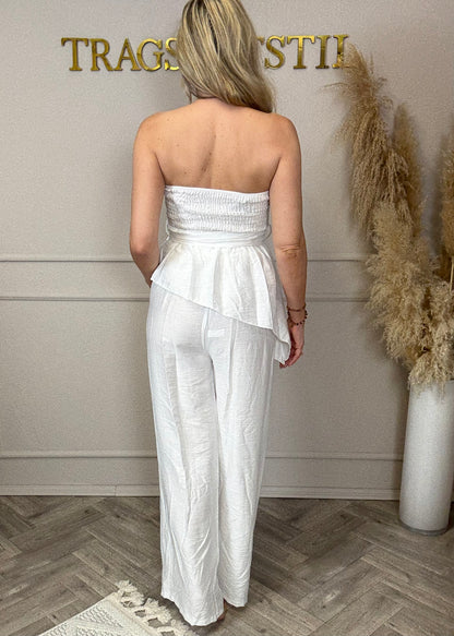 2 Teiler Offshoulder weiß