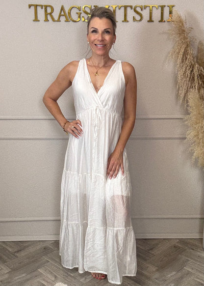 Maxikleid White Shine