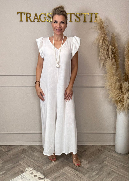 Jumpsuit mit Volants