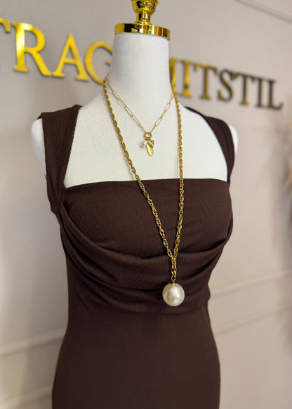 Maxikleid „ Hot Chocolate“