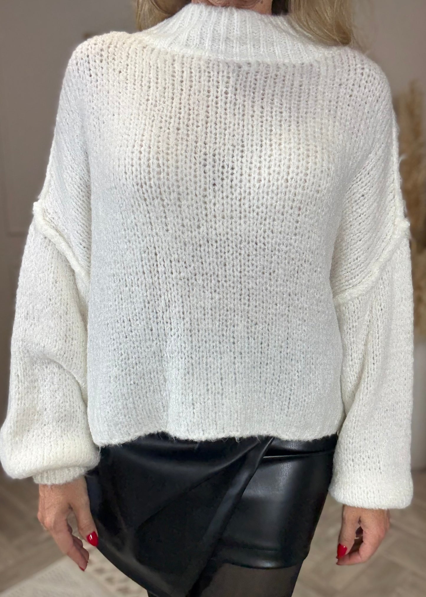 Oversize Pullover in 2 Farben