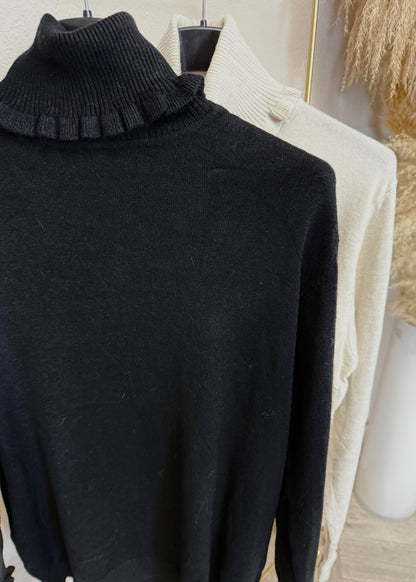 Basic Rollkragenshirt in 2 Farben