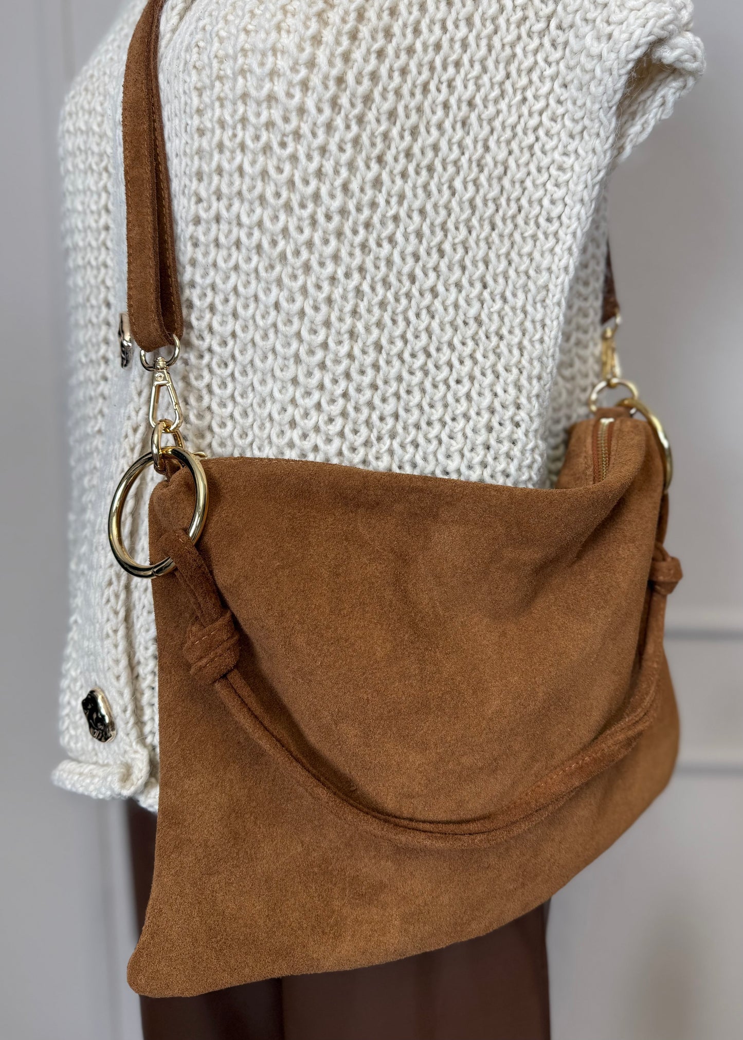Tasche Wildleder