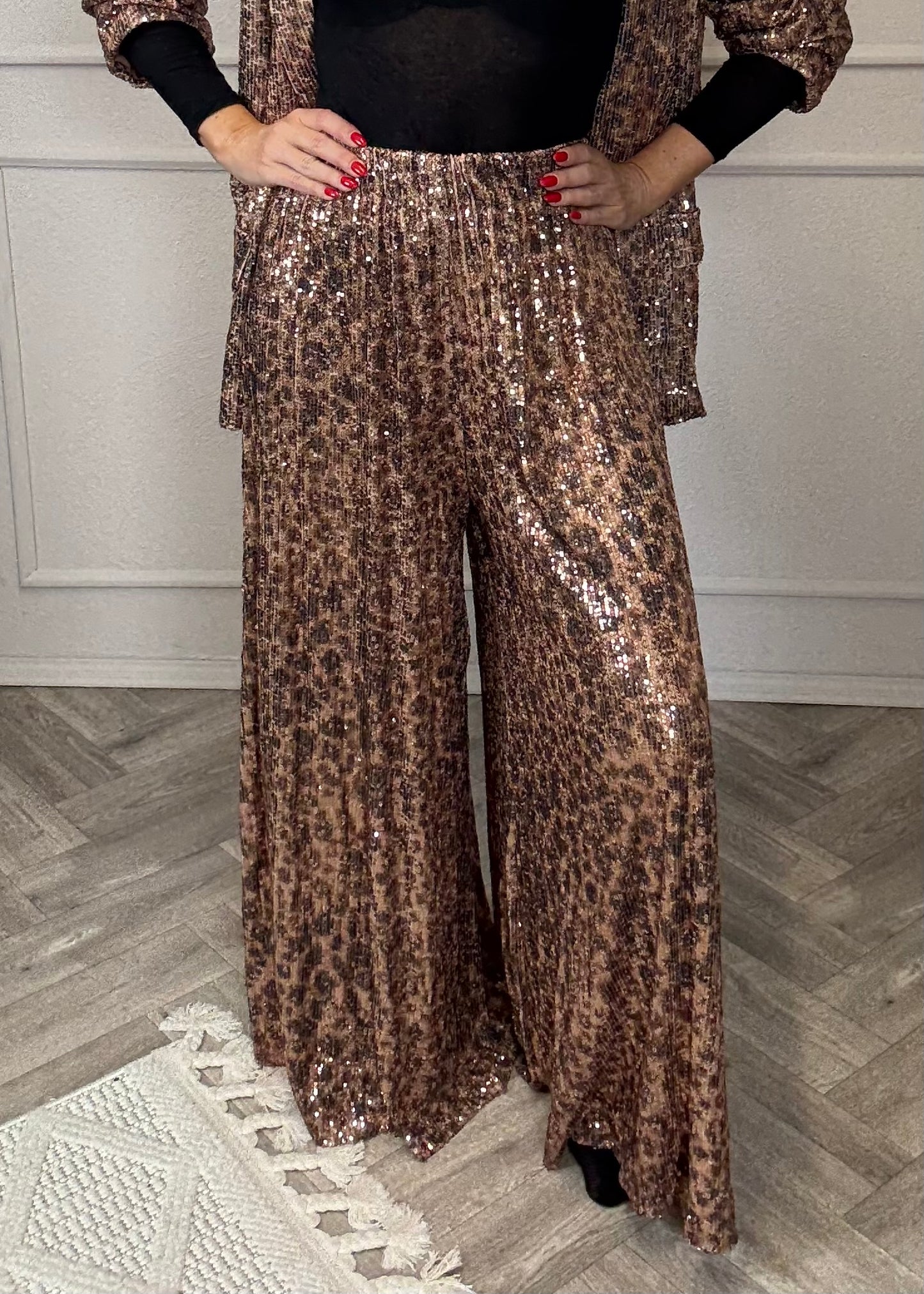 Anzug Set Leo mit Pailetten