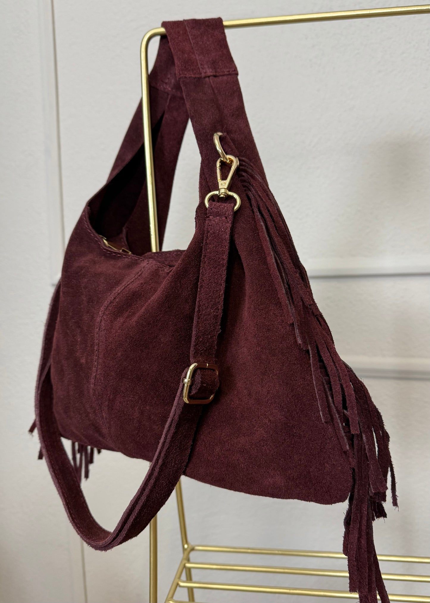 Boho Tasche Wildleder