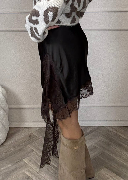 Unterrock mit Spitze „HOT CHOCOLATE“