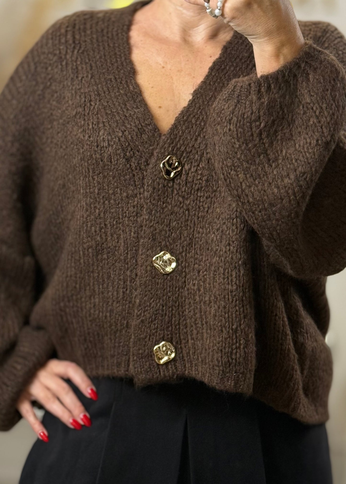 Kuschel Cardigan in 2 Farben