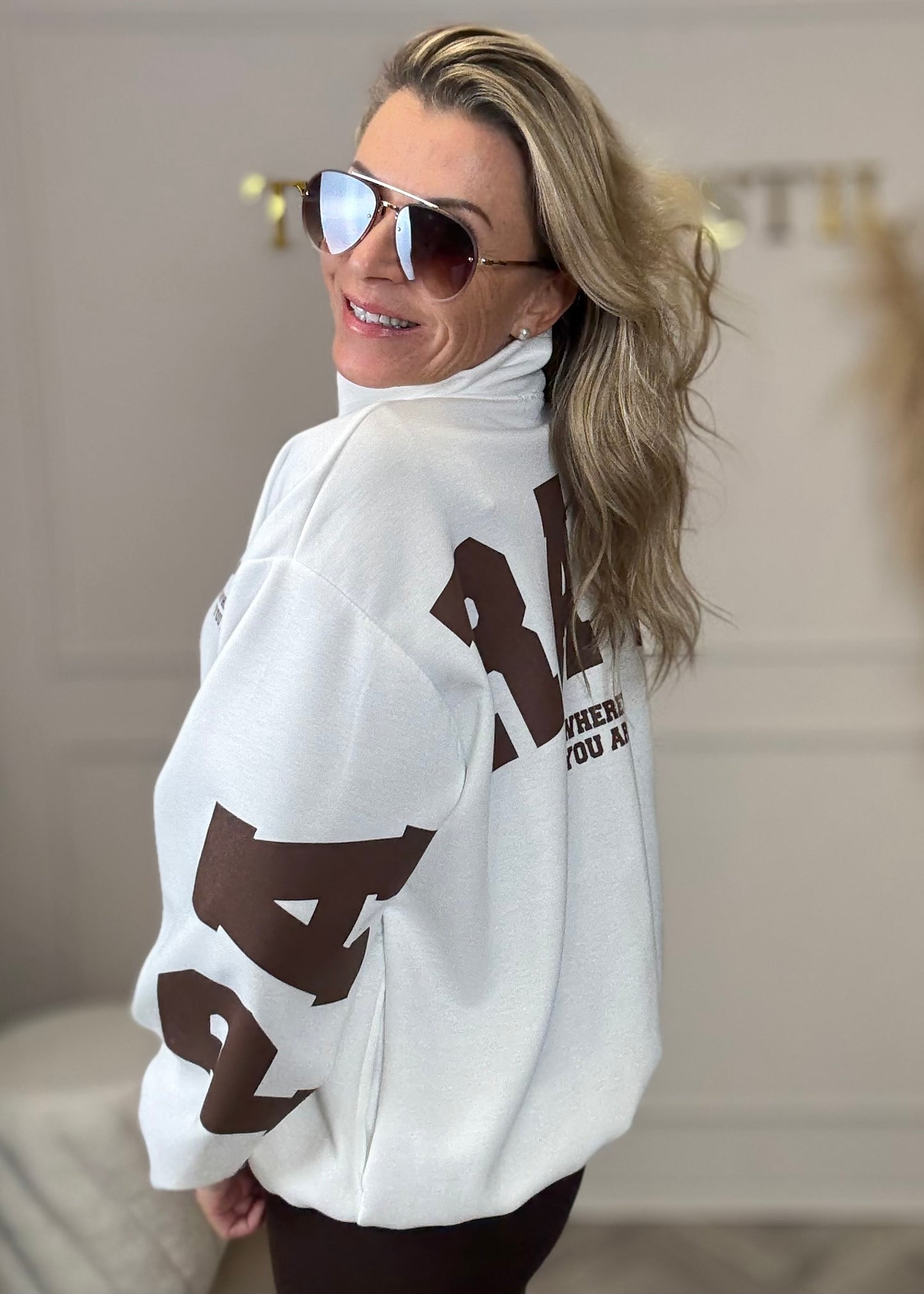 Sweatjacke in 2 Farben