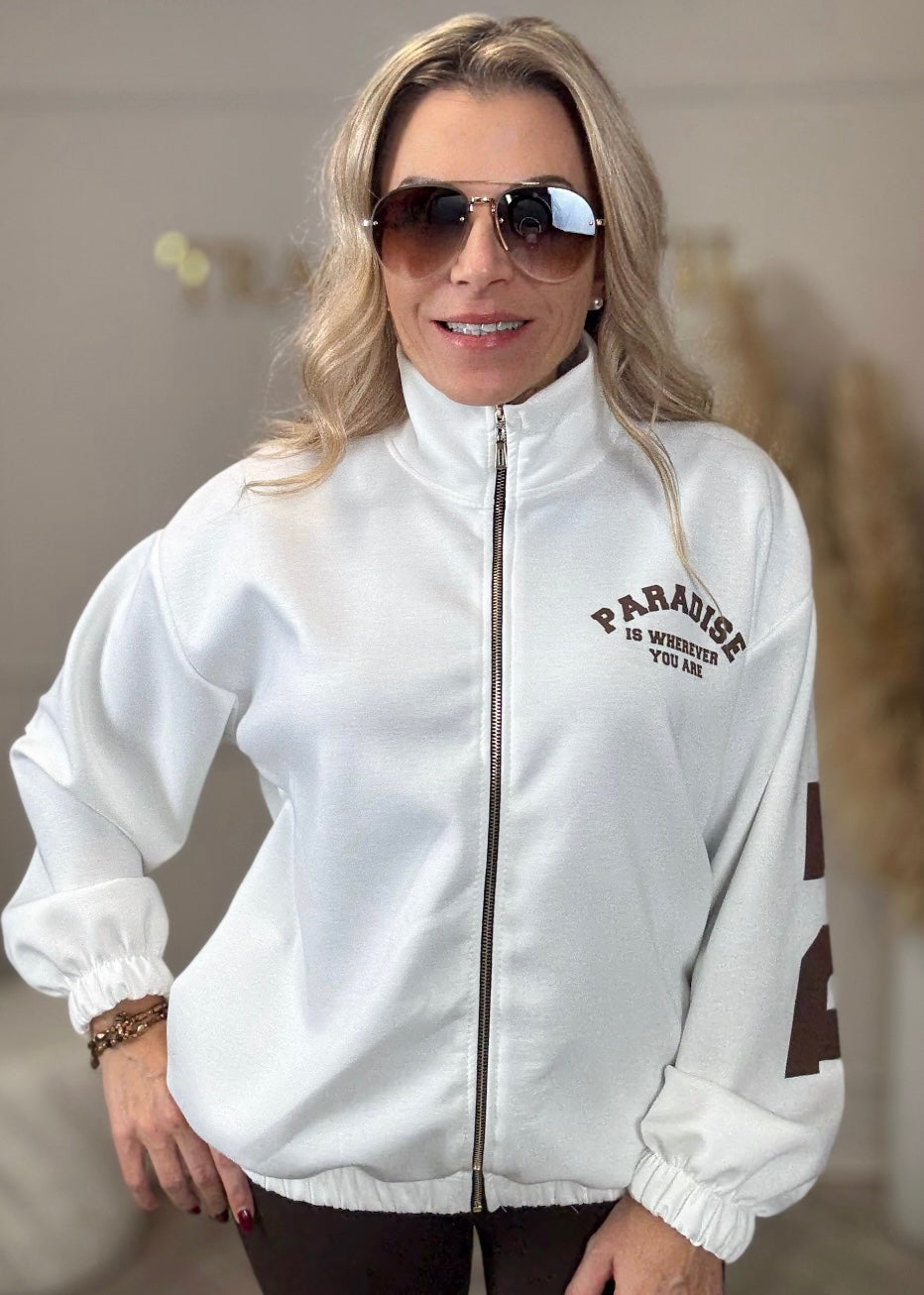 Sweatjacke in 2 Farben