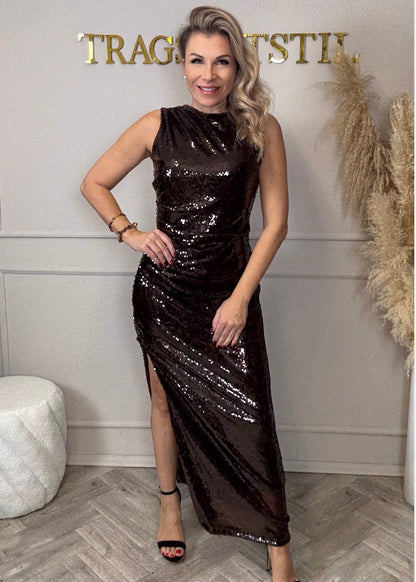 Pailletten Partykleid