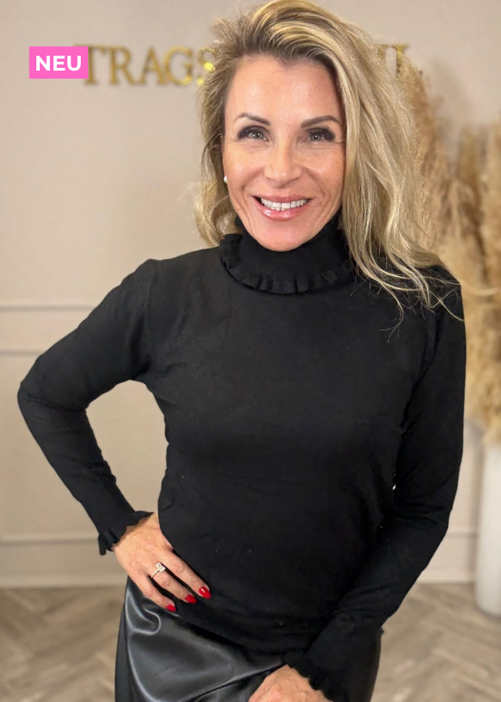 Basic Rollkragenshirt in 2 Farben