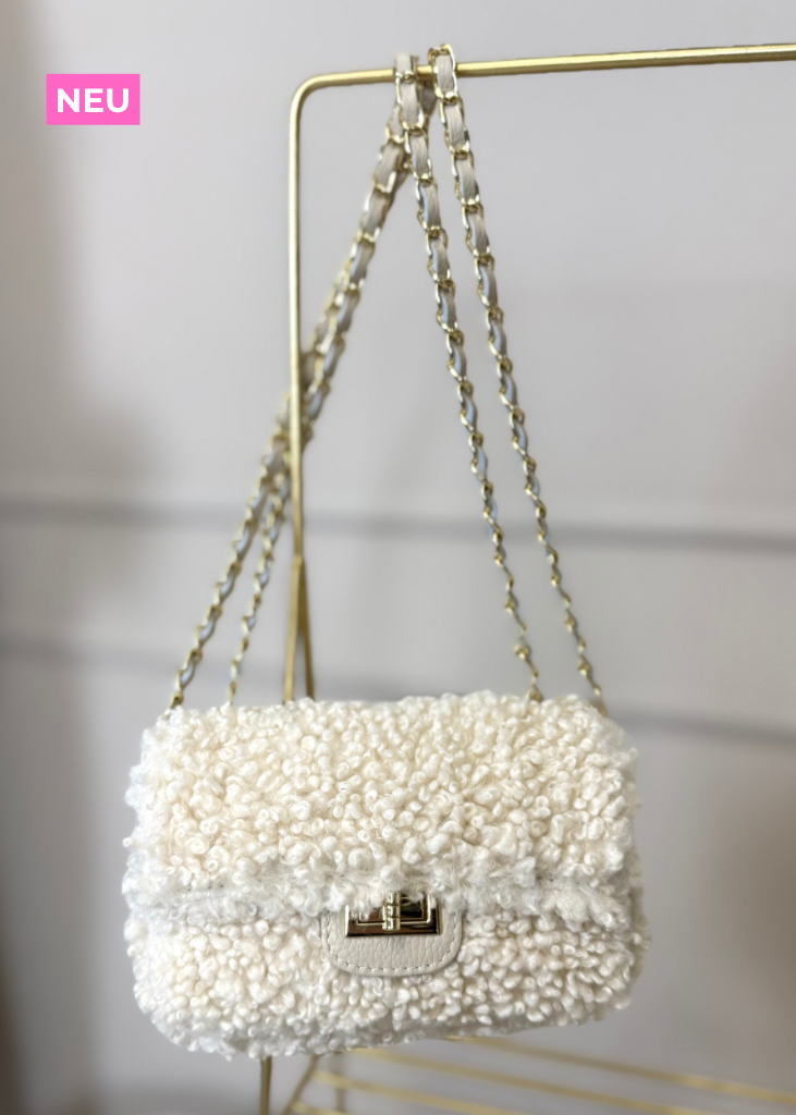 Tasche mit Teddyfell