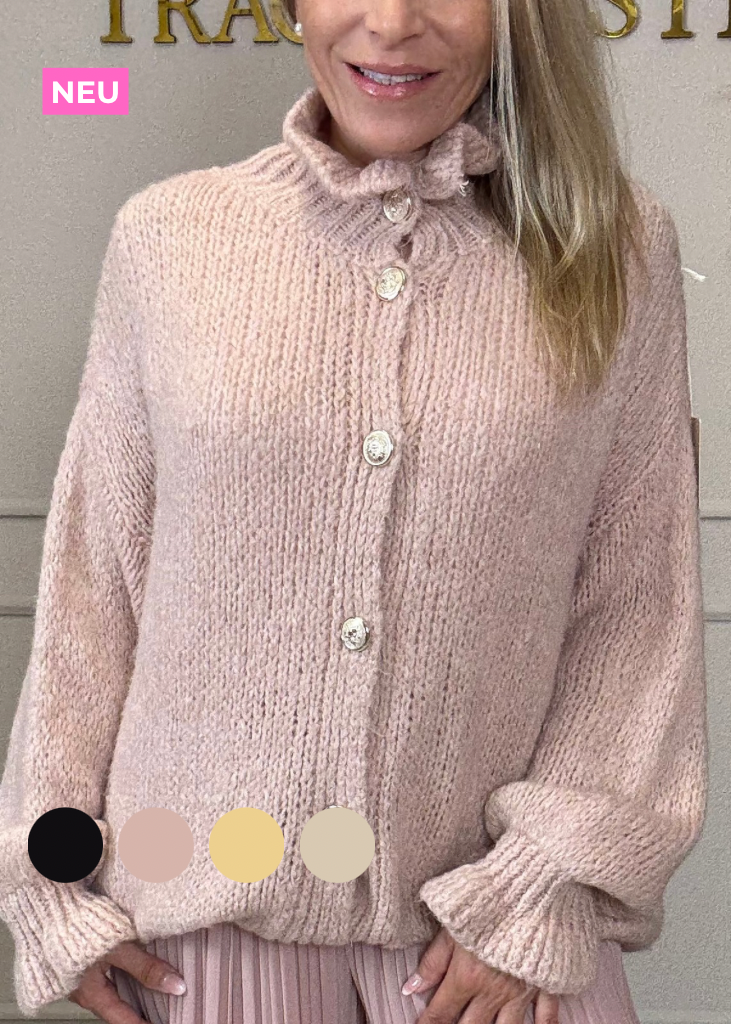 Oversize Cardigan in 4 Farben