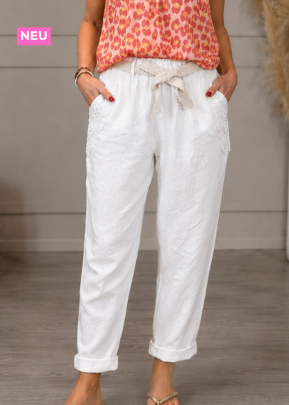 Leinen Mix Hose