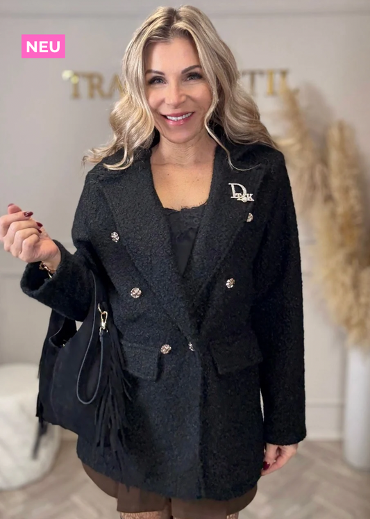 Edler Blazer mit Wollanteil in 2 Farben