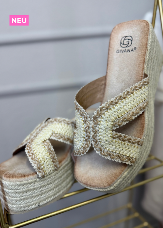 Plateausandalette
