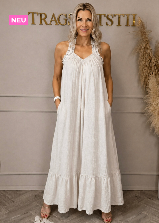 Maxikleid aus Leinen