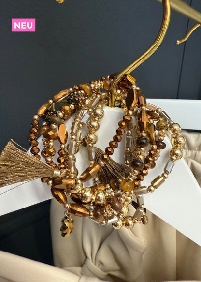 Armband mit Perlen