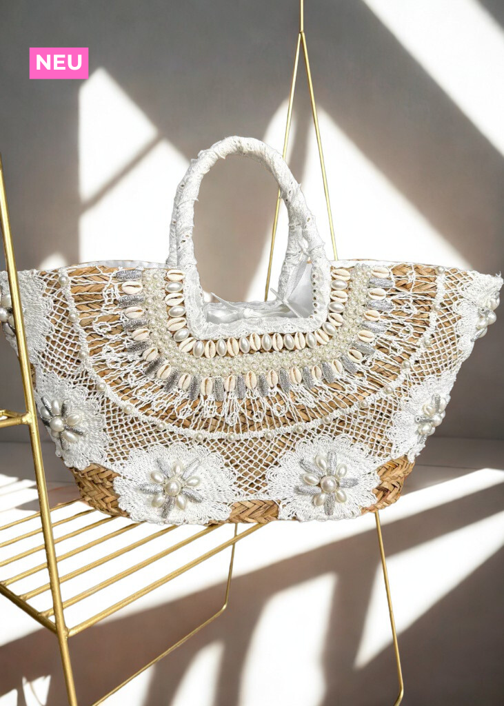 Boho Korbtasche
