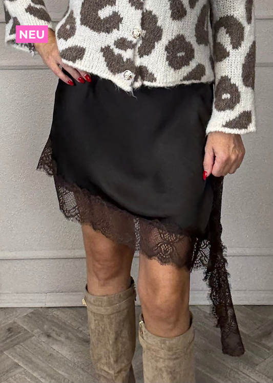 Unterrock mit Spitze „HOT CHOCOLATE“